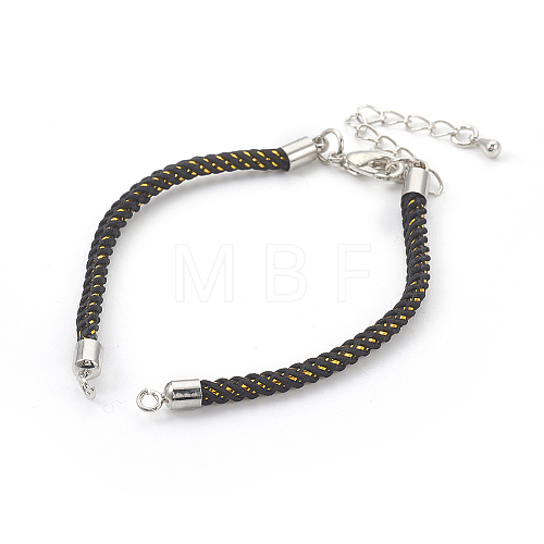 Adjustable Nylon Cord Bracelet Making MAK-F026-B05-P-1