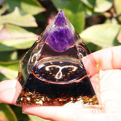 Orgonite Pyramid Resin Energy Generators PW-WG63740-01-1