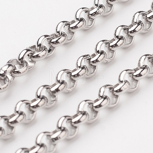 304 Stainless Steel Rolo Chains CHS-L015-50-1