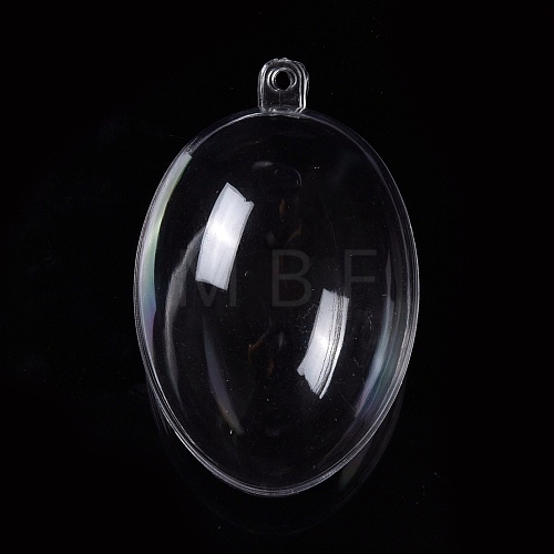 Openable Transparent Plastic Pendants CON-K007-07C-1