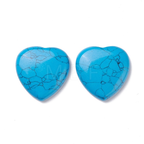 Synthetic Turquoise Cabochons G-P021-11-1