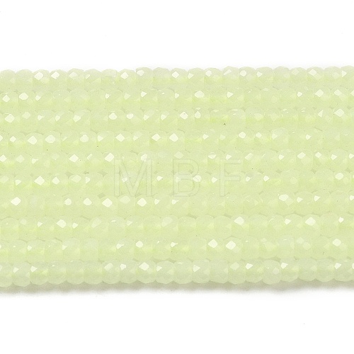 Synthetic Luminous Stone Beads Strands G-C086-01A-06-1