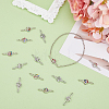 40Pcs 2 Colors Alloy Connector Charms FIND-FH0010-75-5