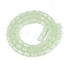 Imitation Jade Glass Beads Strands GLAA-T028-14J-03-2