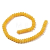 Dyed Natural White Jade Beads Strands G-G107-A15-01-4