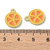 Fruit Alloy Enamel Charms X1-PALLOY-S058-01LG-09-3