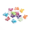 AB Color Plated Acrylic Beads PACR-R197-M-2