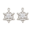 Alloy & ABS Plastic Pearl Pendants PL-CBAF039-01P-1