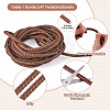 5M 8-Ply Imitation Leather Braided Cord OCOR-TA0003-57C-3