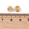Luminous Transparent Acrylic Beads OACR-P037-01B-R-4