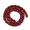 Opaque Glass Beads Strands GLAA-Z015-02G-2