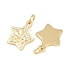Brass Charms KK-Z146-09G-G-2