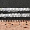 Electroplate Glass Beads Strands EGLA-R030-4x4mm-20-4