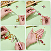 DIY Keychain Making Kits DIY-BM0002-36-6