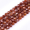 Natural Agate Beads Strands G-T121-08F-1