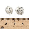 10mm Brass Rhinestone Beads X1-KK-S519-01C-S-3
