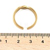 304 Stainless Steel Open Cuff Rings for Women RJEW-U060-01L-G-3