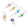 6Pcs Cat Eye Keychain KEYC-TAC00043-2