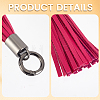 2Pcs Imitation Leather Tassel Pendant Decorations AJEW-CL0005-10A-6
