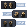 SUPERFINDINGS 2Pcs Brass EDC European Beads KK-FH0007-41B-3