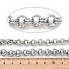 Double Link 304 Stainless Steel Cable Chain CHS-G049-03P-02-2