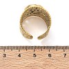 304 Stainless Steel Cuff Ring Components SA-CBA37BC-15C-G-3