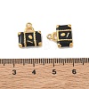 304 Stainless Steel Enamel Pendants STAS-L316-04G-01-3