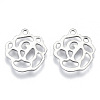 Valentine's Day 201 Stainless Steel Charms STAS-R116-054-1