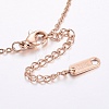 304 Stainless Steel Pendant Necklaces NJEW-F206-45RG-3