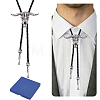 1Pc Alloy Cattle Head Bolo Tie Necklaces NJEW-MA0001-01-1