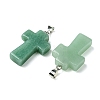 Natural Green Aventurine Pendants GG-K002-11L-2