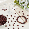 800Pcs Opaque Plastic Beads KY-SP0001-47F-3