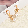 Brass Leverback Earrings HP3510-3-3