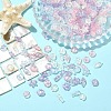 832Pcs 4 Colors Ocean Theme Transparent Acrylic Beads TACR-YW0003-39-4