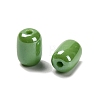 Opaque Glass Beads GLAA-Z012-01G-2