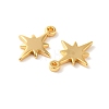 Brass Charms X-KK-F087-01G-01-2