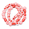 270Pcs Valentine's Day Handmade Polymer Clay Beads Strands CLAY-PA0001-52-3