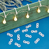 Gorgecraft 100Pcs Plastic Curtain Hanger Double Hooks FIND-GF0002-05-4