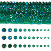 11 Strands 11 Styles Electroplate Glass Beads Strands EGLA-TA0003-01A-1