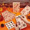 12Pcs 4 Styles Thanksgiving Day Rectangle Kraft Paper Candy Storage Pouches Gift Shopping Bags CARB-WH0019-01-3