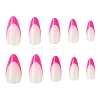ABS Plastic Full Cover Press On False Nails DIY-CJC0006-12B-1