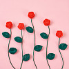 DIY Rose Flower Nursing Necklaces Making Kit for Kids Chewing Teething DIY-TA0006-35-19
