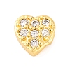 Rack Plating Brass Micro Pave Clear Cubic Zirconia Cabochons KK-F874-02G-04-1