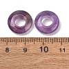 Natural Amethyst European Beads G-C134-01M-2