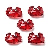Transparent Glass Enamel Beads LAMP-V001-08G-1