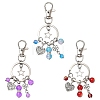 Alloy & Glass Keychains KEYC-YW00303-03-3