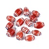 Handmade Millefiori Glass Barrel Beads LA-N002-04B-1