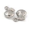 Non-Tarnish 304 Stainless Steel Charms STAS-I307-563P-2