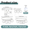 Steel Brooches JEWB-FH00042-2