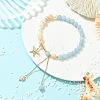 304 Stainless Steel Charm Bracelets BJEW-JB13982-02-1